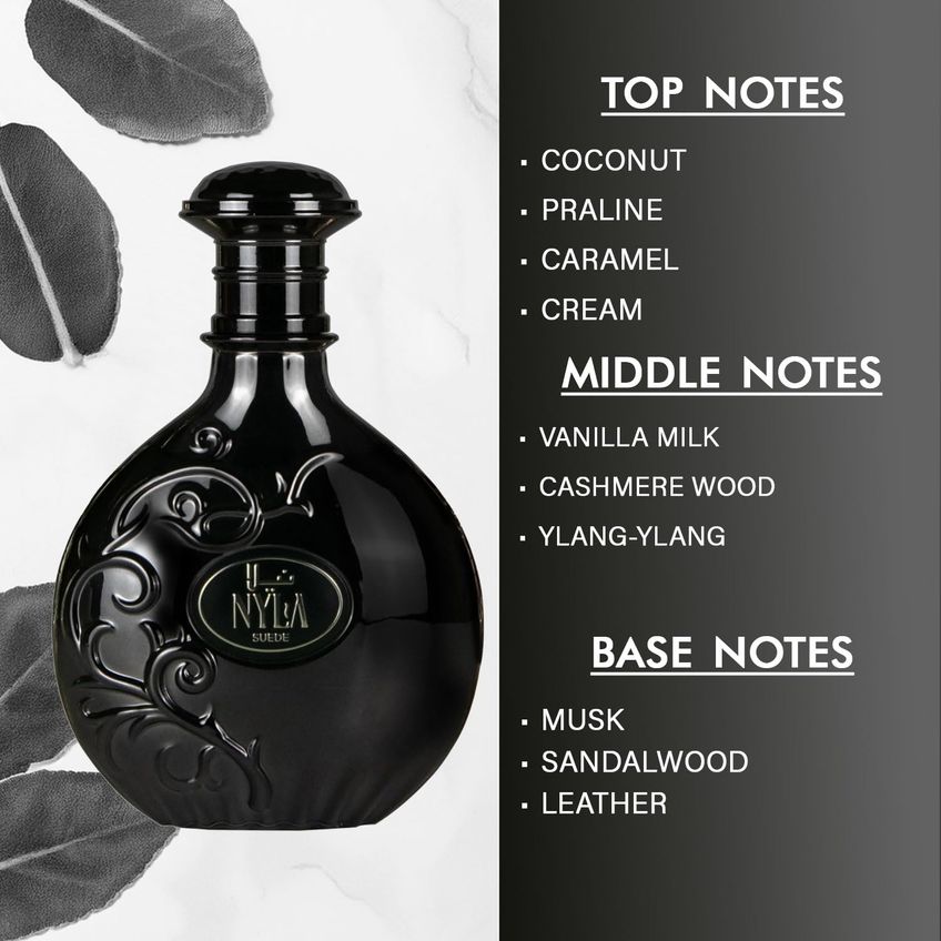Água De Perfume Arabiyat Nyla Suede 80 Ml - imagem 4
