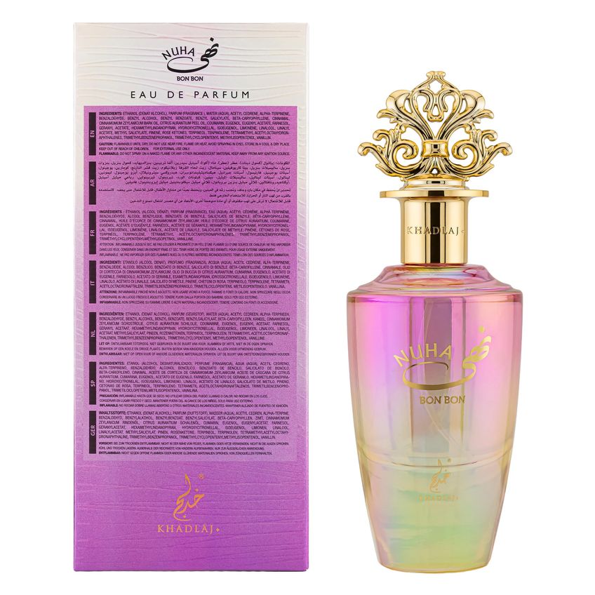 Perfume Khadlaj Nuha Bon Bon 85ml Eau De Parfum - imagem 3
