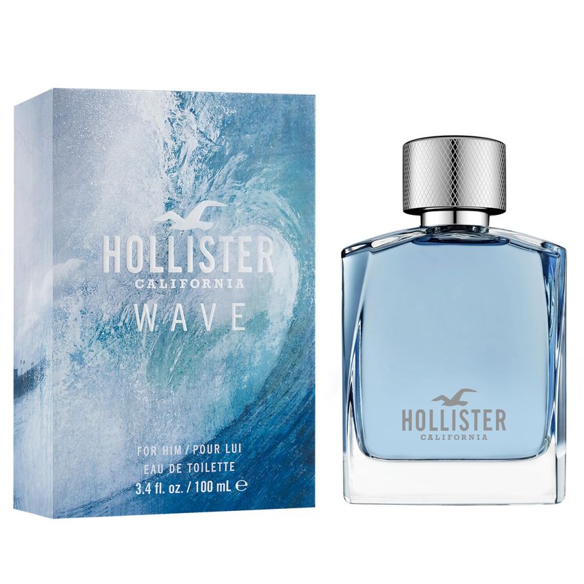 Perfume Hollister Wave Men Eau De Toilette 100ml Para Homens - imagem 2