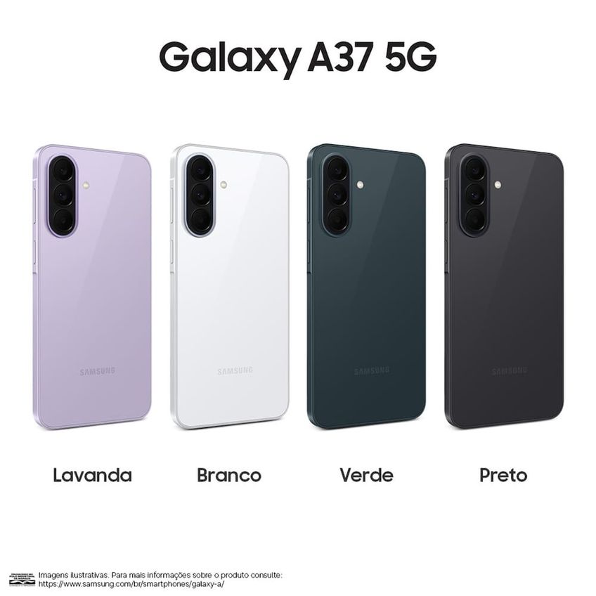 Smartphone Samsung Galaxy A37 5g Tela 6.7 128gb Galaxy Fit 3 - imagem 3