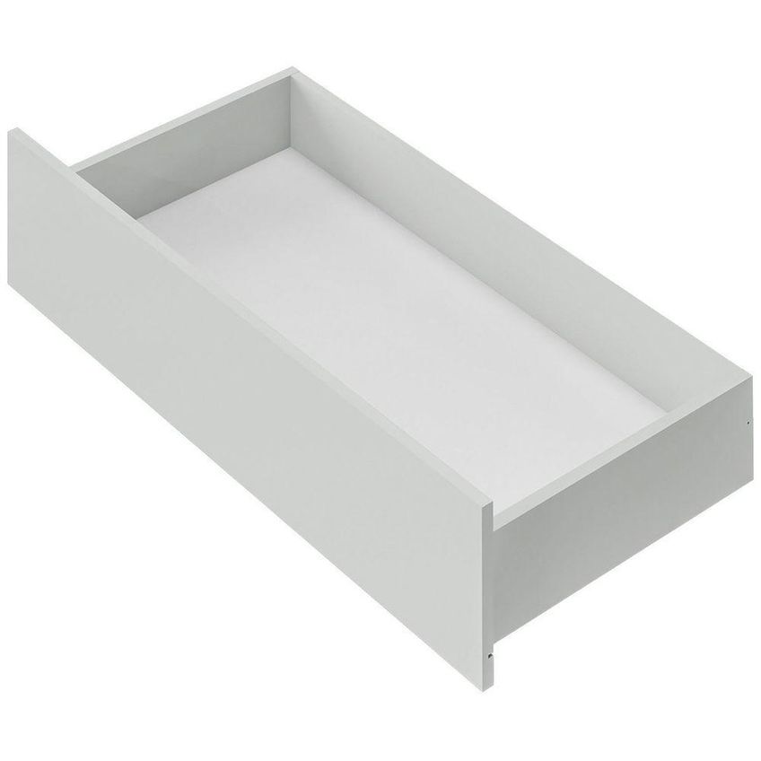 Comoda Para Quarto 5 Gavetas Compacta Cinza Com Fecho Toque Dkadidecor - imagem 4