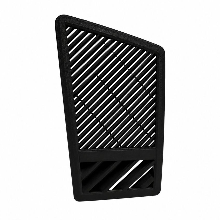 Par Grade Tela Difusor Ar Painel Kadett Ipanema Preto - imagem 5