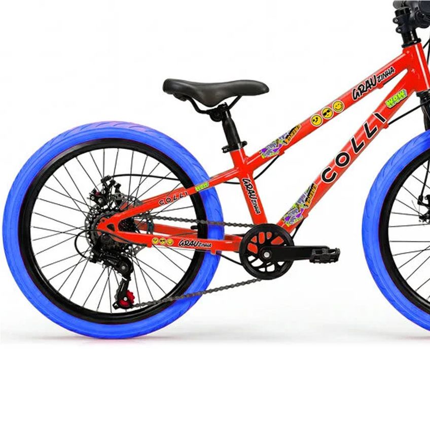 Bicicleta Colli Grauzinha Aro 20 Freio À Disco - imagem 2