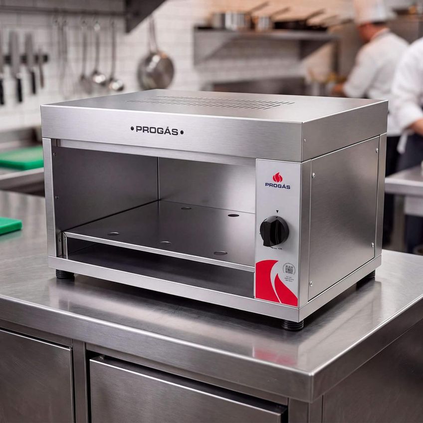 Forno Gratinador Salamandra Progás A Gás Queimador Infravermelho Em Inox PRS-62G - imagem 2