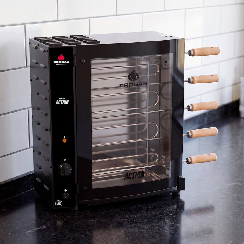 Forno Assador Rotativo Action Elétrico Progás Prac-05e 5 Espetos 220v - imagem 5