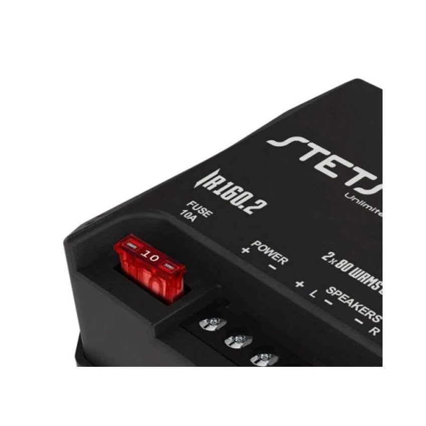 Módulo De Potência Automotivo Iron IR 160.2 2R 2 Canais 160W Stetsom - imagem 5