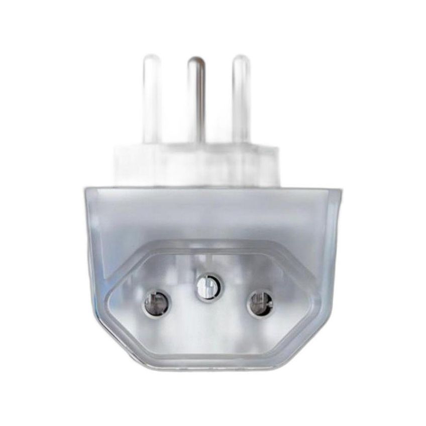 Filtro Contra Surtos Dps 3p Energia 3 Proteção Para Até 3 Equipamentos Transparente Clamper 127-220v - imagem 2