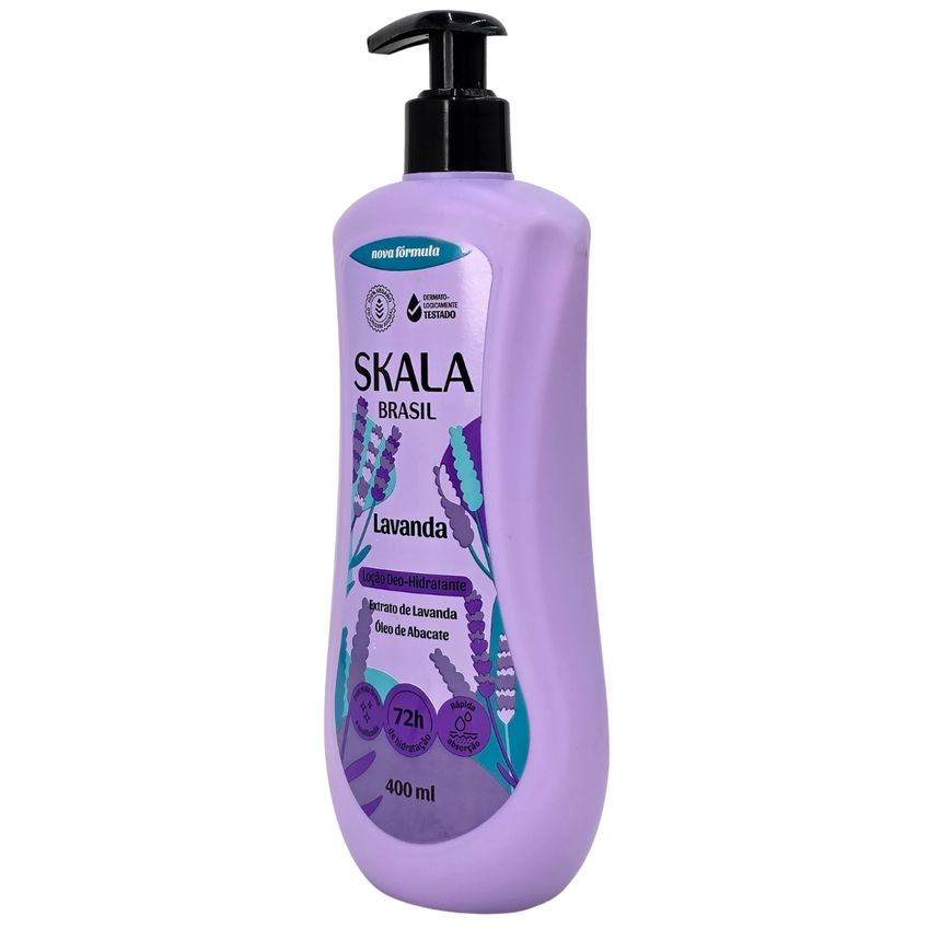 Loção Hidratante Corporal Skala Lavanda Vegano 400ml - imagem 3