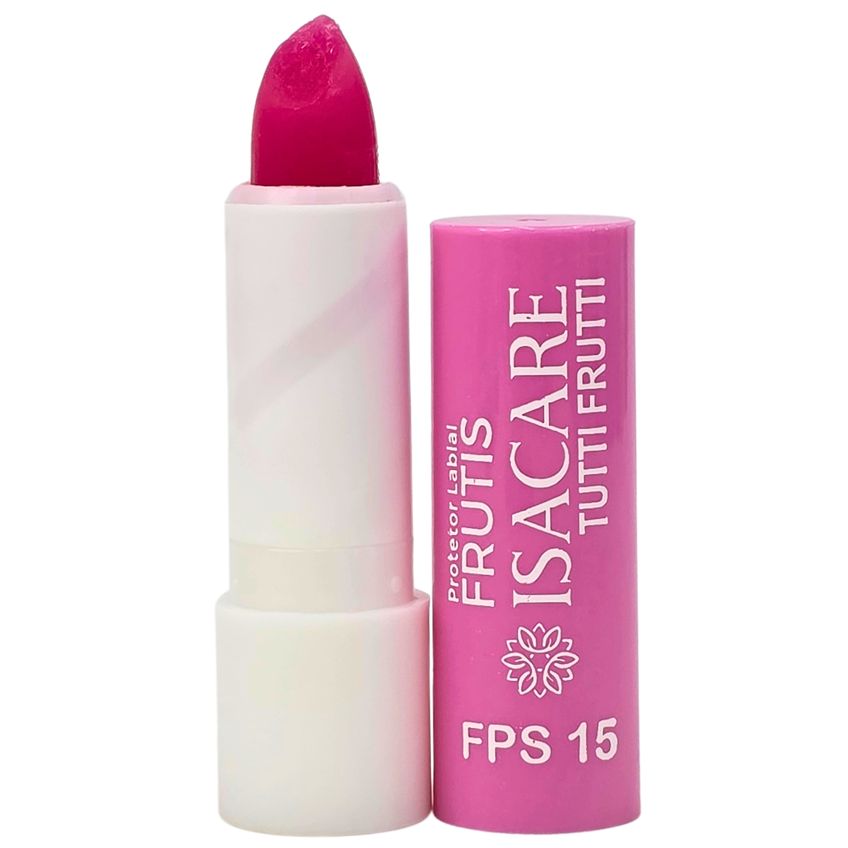 Protetor Labial Isacare Frutis Tutti Frutti FPS 15 Com Cor 3,5g - imagem 3