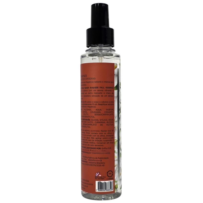 Hair & Body Splash Cabelo E Corpo Fall Essence Vegano Qér Griffus 200ml - imagem 3