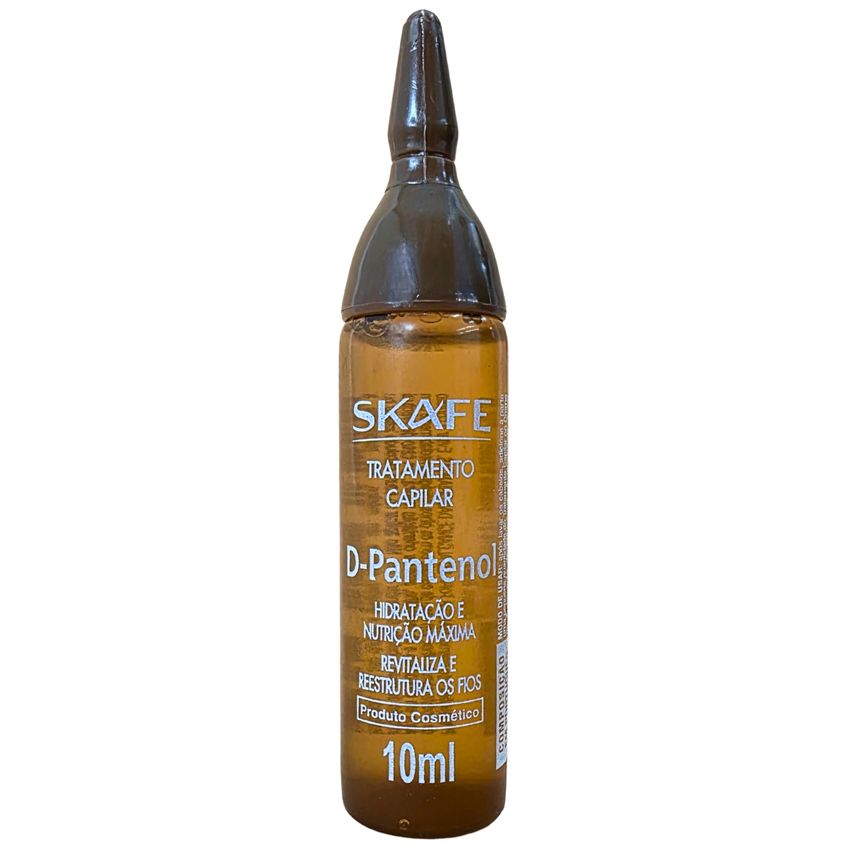 Kit 6 Ampolas De Tratamento Capilar Skafe D-pantenol 10ml Hidratação E Nutrição - imagem 2