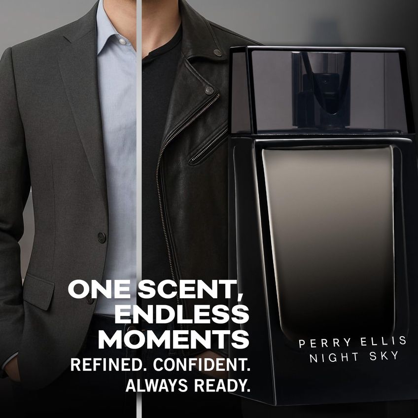 Colônia Perry Ellis Night Sky 100 Ml Eau De Toilette - imagem 4