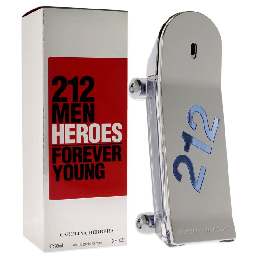 Perfume Masculino 212 Heróis 3 Oz Fragrância Intensa - imagem 3