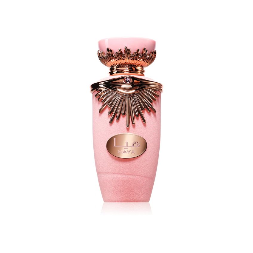 Fragrância Lattafa Haya 100 ml + 12 ml + Spray Para Cabelo - imagem 3