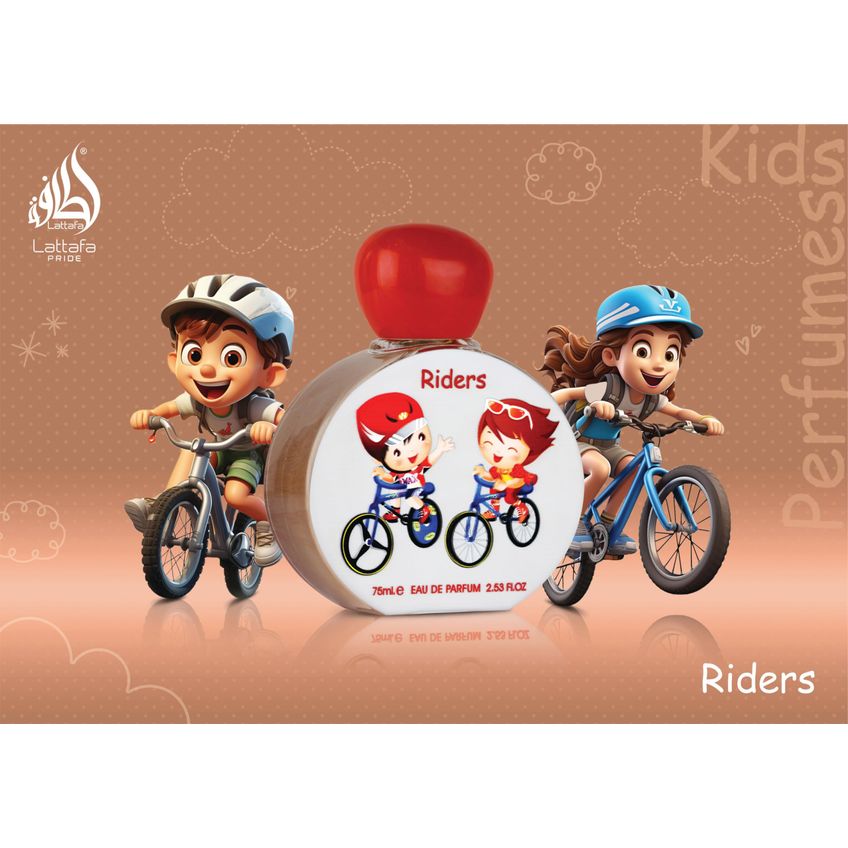 Perfume Lattafa Pride Riders Para Crianças Eau De Parfum 75ml - imagem 3