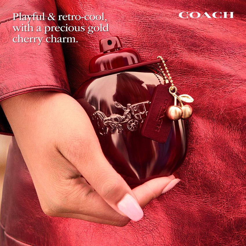 Perfume Coach Cherry Parfum Feminino Floral 90 Ml - imagem 2
