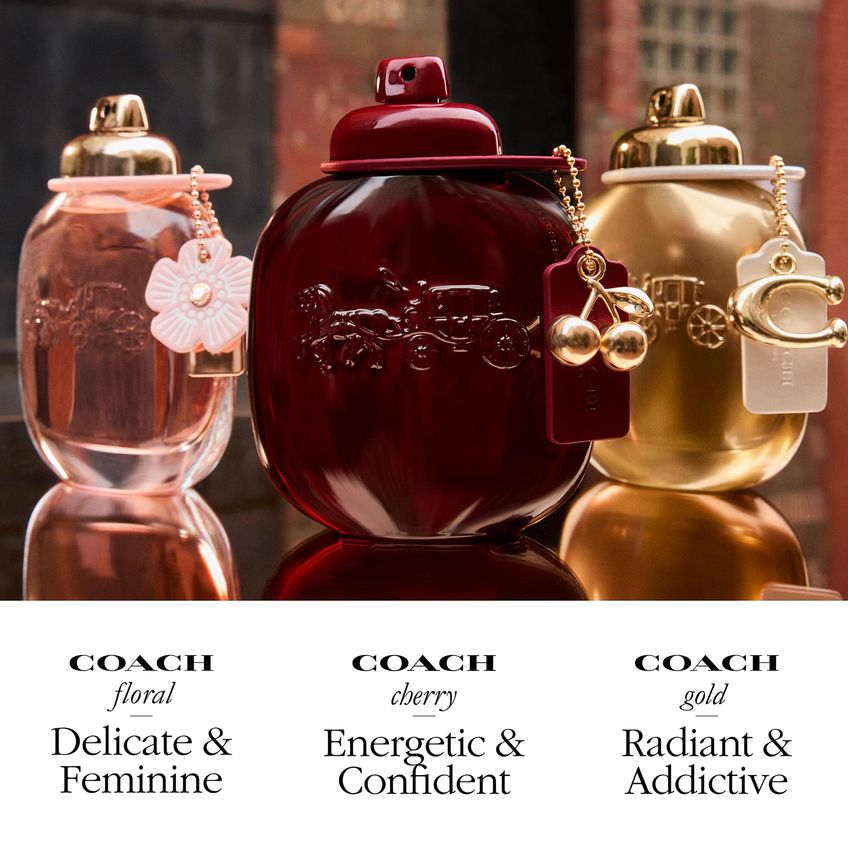Perfume Coach Cherry Parfum Feminino Floral 90 Ml - imagem 3
