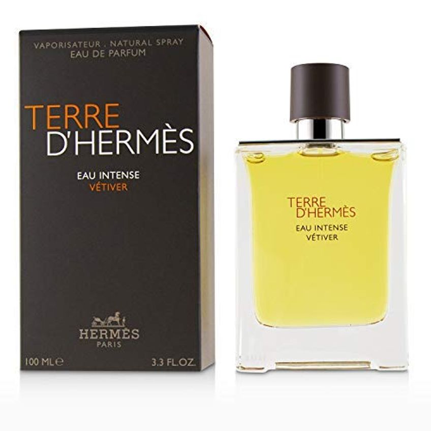 Perfume Hermes Terre D'herm Eau Intense Vetiver Eau De Parfum 100ml Para Homens - imagem 3