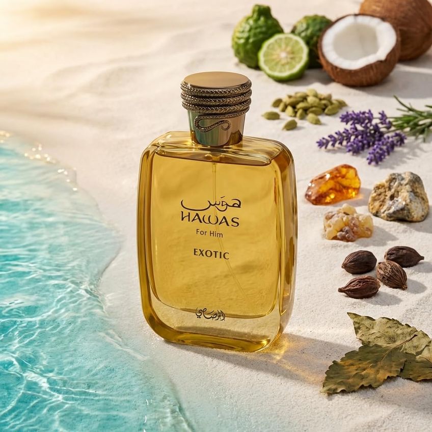 Fragrância Rasasi Hawas Exotic Edp 100ml Masculino - imagem 2