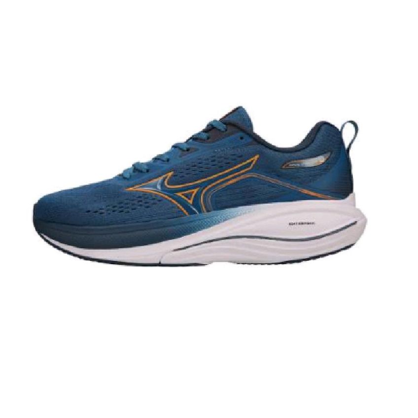 Tênis Mizuno Wave Vitality 8 Marinho/Laranja 40 - imagem 2