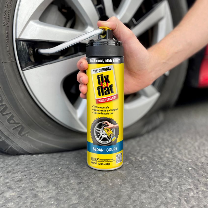 Reparação De Pneus Fix-a-flat 454 g Aerosol De Ajuste Universal - imagem 4