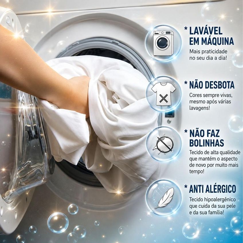 Jogo De Cama Lençol Malha Grossa Fio Penteado 100% Algodão Solteiro 3 Peças - Verde - imagem 3