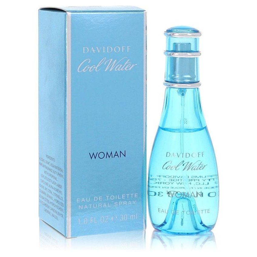 Perfume Feminino Cool Water Davidoff 30 Ml Eau De Toilette - imagem 2