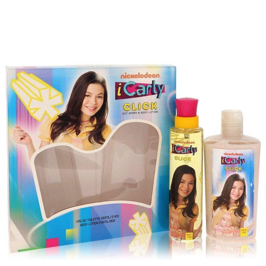 Caixa Presente 100 Ml Eau De Toilette + 236 Ml Loção Corporal Feminino Icarly Click Marmol & Son - imagem 2