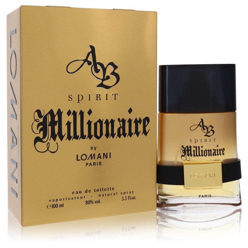 Perfume Masculino Spirit Millionaire Lomani 100 Ml Eau De Toilette - imagem 2