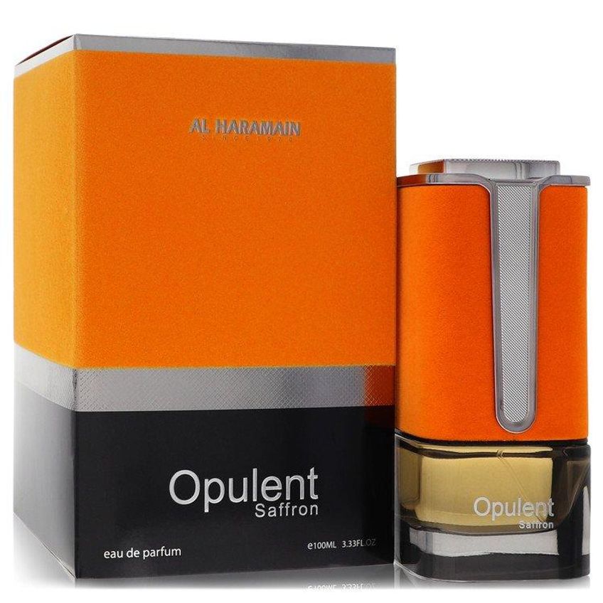 Perfume Masculina Opulent Saffron Al Haramain 100 Ml Eau De Parfum - imagem 2