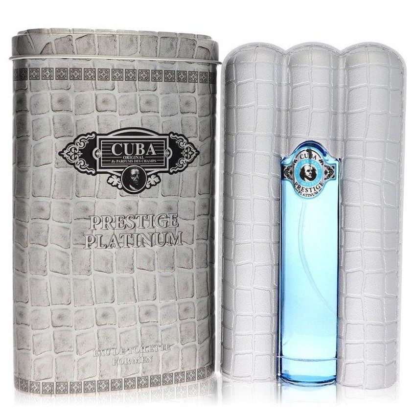 Perfume Masculino Cuba Prestige Platinum Fragluxe 90 Ml Eau De Toilette - imagem 2