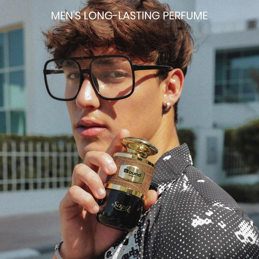 Perfume Sapil Bound Para Homens 100ml Eau De Toilette - imagem 4