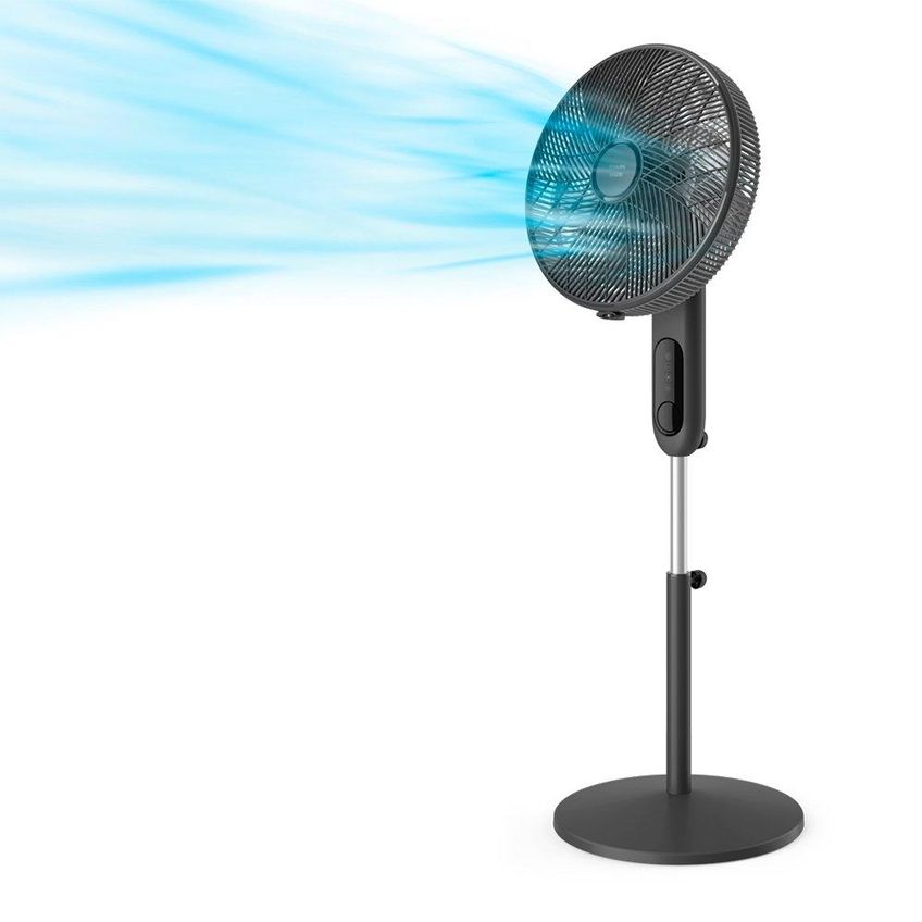 Ventilador De Coluna Philips Série 1500 Cx1525/21 - 40cm, 3 Velocidades, 6 Pás, Com Controle Remoto, Preto - imagem 3