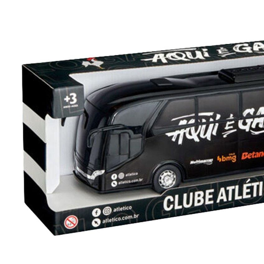 Ônibus De Brinquedo Usual Miniatura Atlético Mineiro - imagem 3