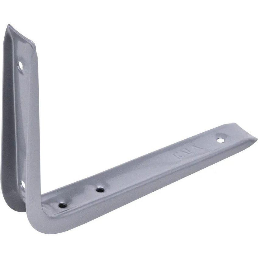 Cantoneira Para Prateleira 993026 Suporte Reforçado Aço Estampado 250mm X 300mm Cinza Kala - imagem 4