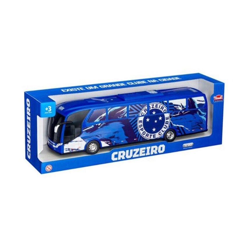Ônibus De Brinquedo Usual Miniatura Cruzeiro - imagem 3