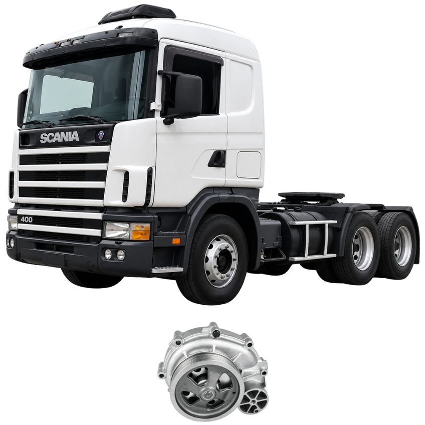 Bomba Água Scania K124 P114 2005/ K270 K310 2008/ P250 2012/ - imagem 5
