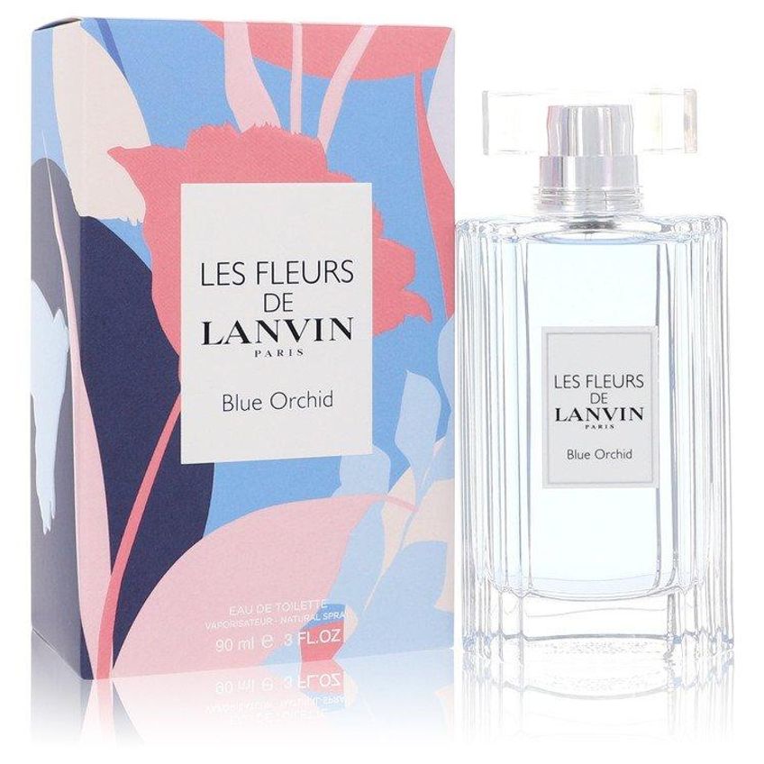 Perfume Feminino Les Fleurs De Lanvin Blue Orchid Lanvin 90 Ml Eau De Toilette - imagem 2