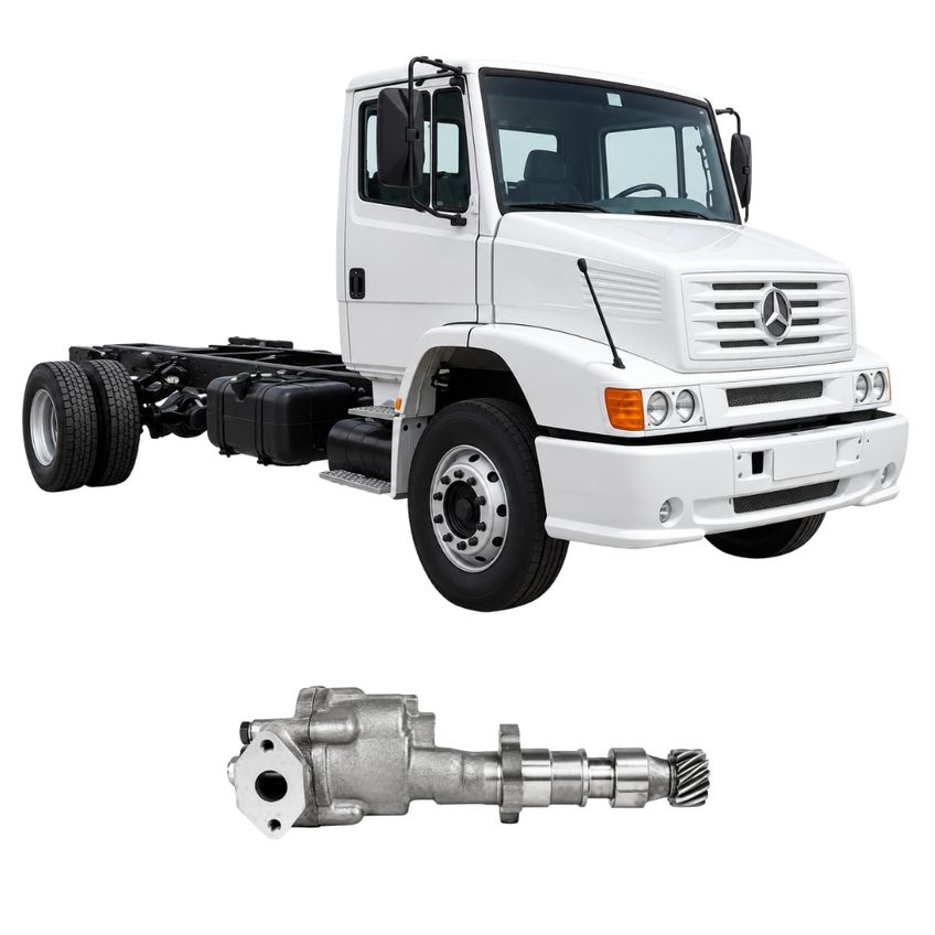 Bomba Óleo L1113 L1218 L1618 1989-99 L1620 1996-014 Om 366 - imagem 5