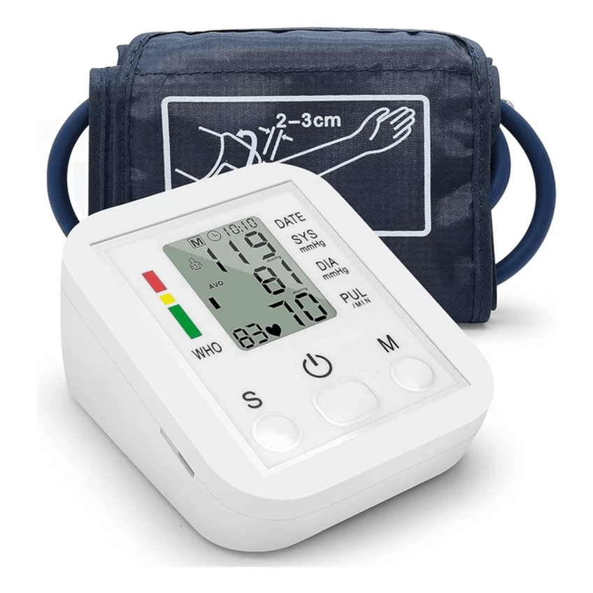 Kit Medidor De Pressão Arterial Digital Automático E Nebulizador Inalador Portátil Ultrassônico - imagem 2
