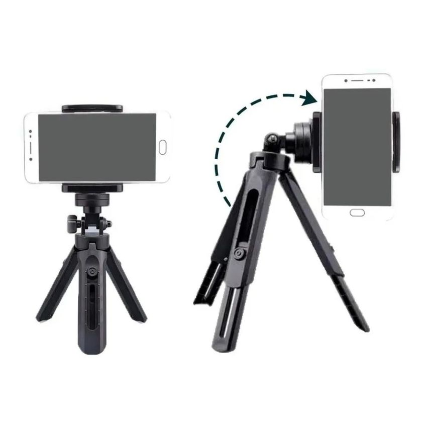 Mini Tripé De Mesa Ajustável 360° Para Celulares, Câmeras E Gopro - imagem 2