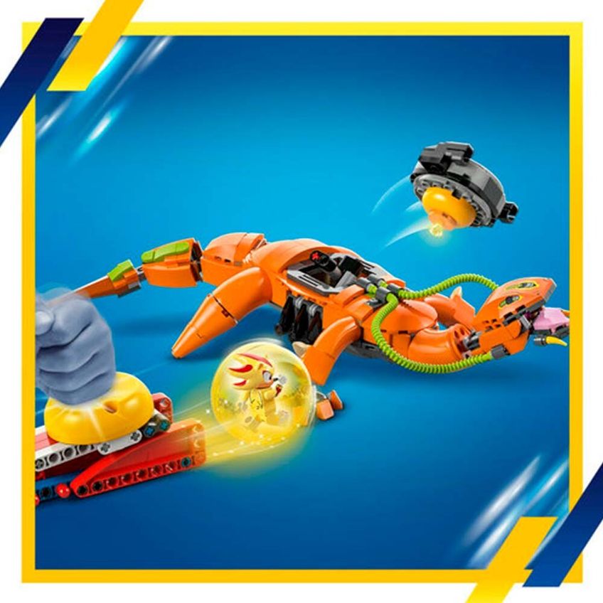 Bloco De Montar - Sonic The Hedgehog - Super Shadow Vs Biolizard - 419 Pecas - Lego - imagem 2