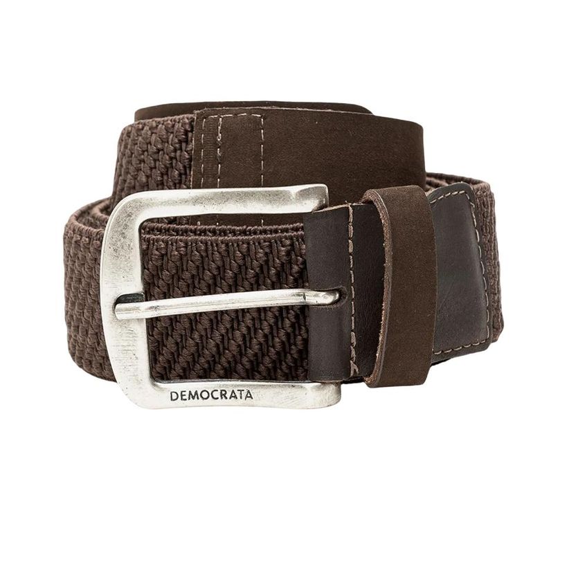 Cinto Democrata Denim Tecido Ref Cin0790-1 Marrom 115 - imagem 3