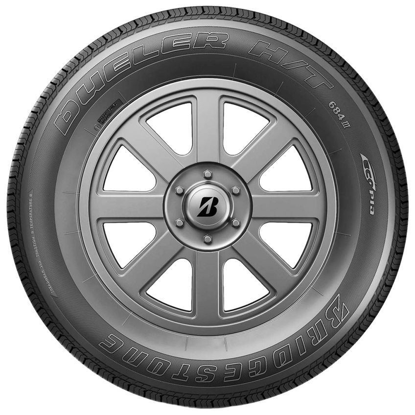 Kit 4 Pneus Aro 16 Bridgestone 205 R16c 110t Dueler 684 Iii - imagem 3