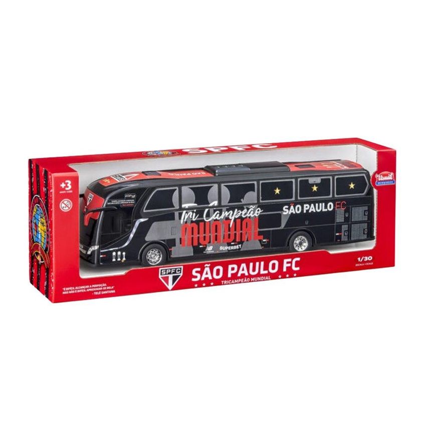 Ônibus De Brinquedo Miniatura São Paulo Usual - imagem 4
