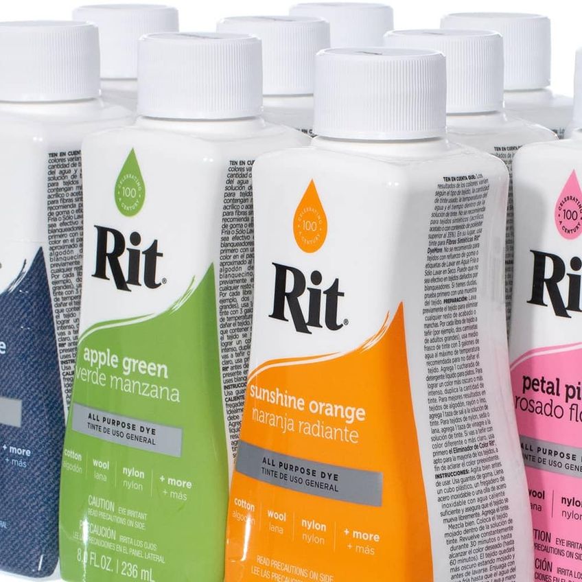 Rit Dye – Corante Líquido Para Tecidos – Artesanato, Roupas E Decoração – Frasco De 236 ml – Sálvia (luvas Inclusas) - imagem 3