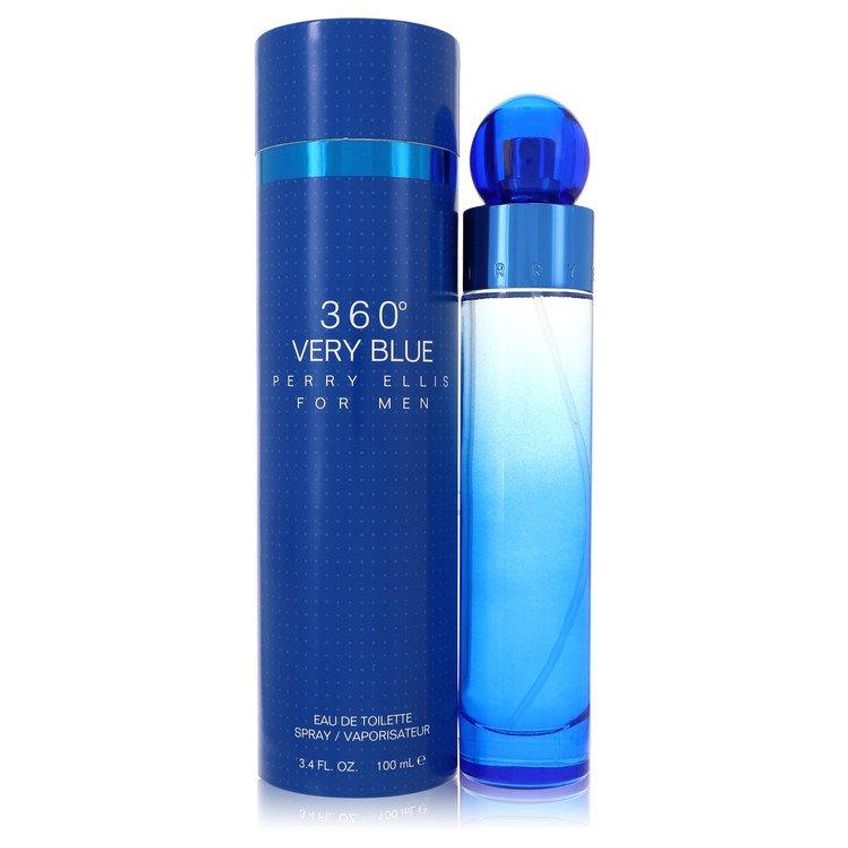 Perfume Masculino 360 Very Blue Perry Ellis 100 Ml Eau De Toilette - imagem 2
