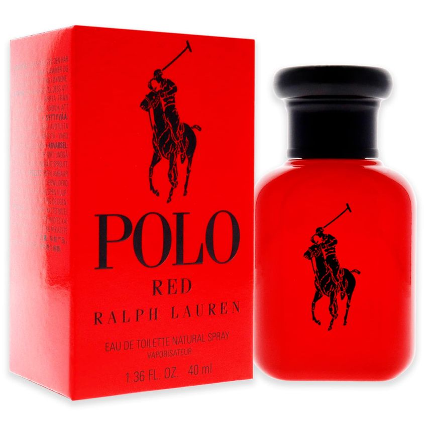 Perfume Ralph Lauren Polo Red Eau De Toilette 40ml Para Homem - imagem 3
