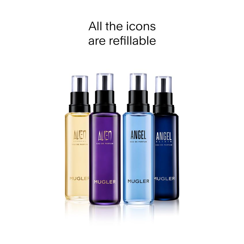 Perfume Mugler Alien Refill Eau De Parfum 100ml Para Mulheres - imagem 4