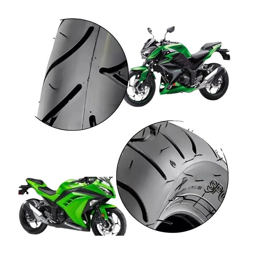 Pneu De Moto Maggion 110/70-17 Aro 17 Dianteiro Sportissimo S/c - imagem 3